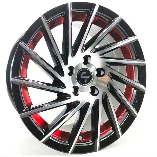 Diska mashina uchun R15 (752 Black Machin Redline) 4*100 ET35 CB56.5 4 (ta)