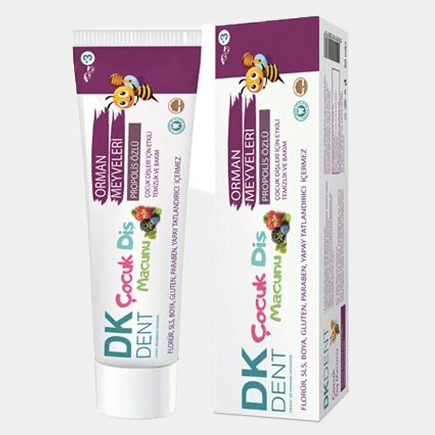 Yovvoyi rezavorlar bilan bolalar tish pastasi DK DENT 50 ml