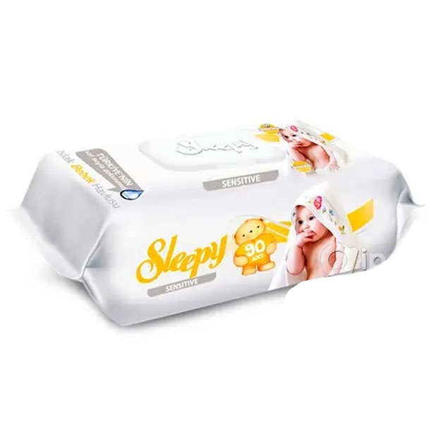 YANGI SLEEPY (bolalar uchun nam salfetkalar) 64 dona