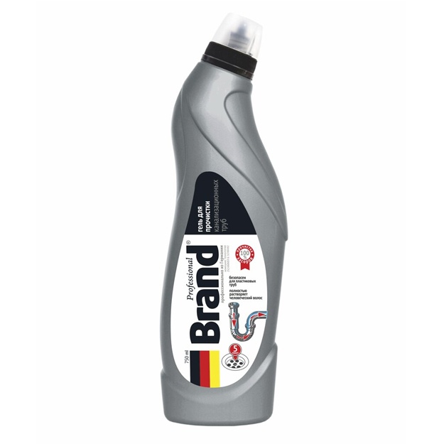 Kanalizatsiya quvurlarini tozalash vositasi Brand 750ml (RK)
