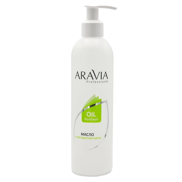 Масло после депиляции с экстрактом мяты Aravia Professional 300мл