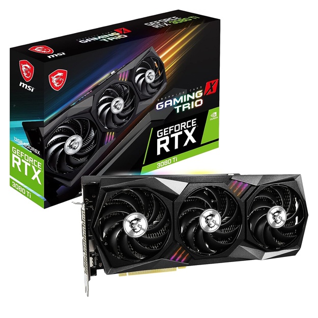 Видеокарта MSI GeForce RTX 3080 Ti Gaming X Trio 12 ГБ GDDR6X From UAE