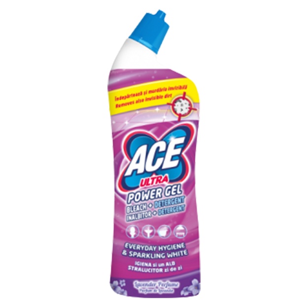 ASE ULTRA Pover Vanna uchun gel tozalovchi Lavanda effekti, 750ml
