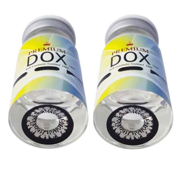 Rangli kontakt linzalari Premium Dox K2013 BROWN 0.0