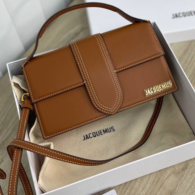 Женская Сумка Jacquemus Le Bambino АРТ OL 1009 коричневый