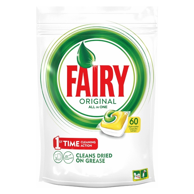 Idish yuvish mashinasi kapsulalari Fairy Original All in One