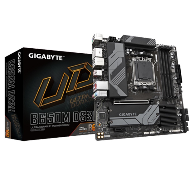 Материнская плата Gigabyte AMD AM5 B650M DS3H DDR5