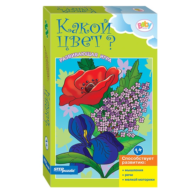 Развивающая игра "Какой цвет?" (Baby Step) Step Puzzle 76184