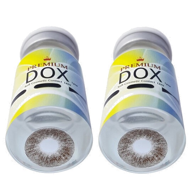 Rangli kontakt linzalari Premium Dox MIST CHOCO -1.0