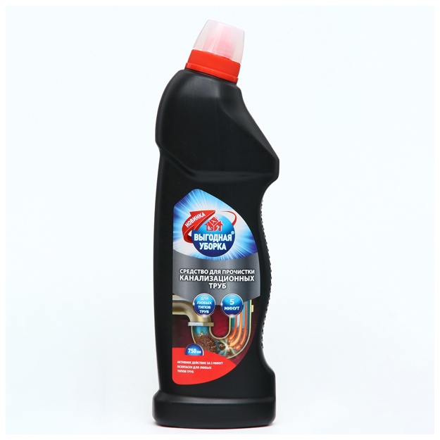 Kanalizatsiya quvurlarini tozalash moslamasi Vigodnaya Uborka 750ml (RK)