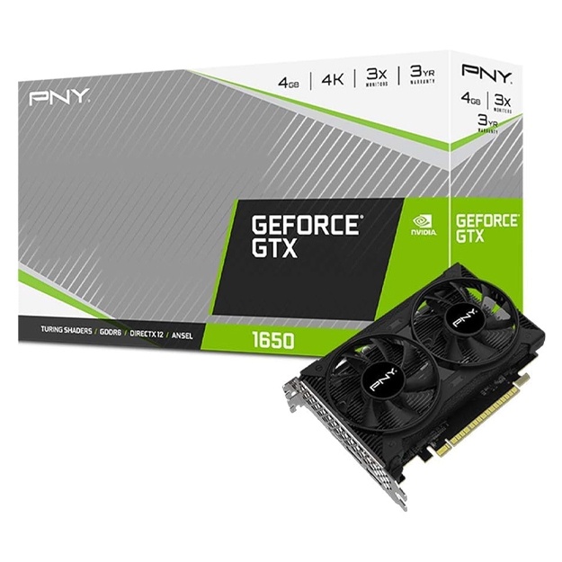 Видеокарта PNY GeForce GTX 1650 4 ГБ GDDR6 From UAE