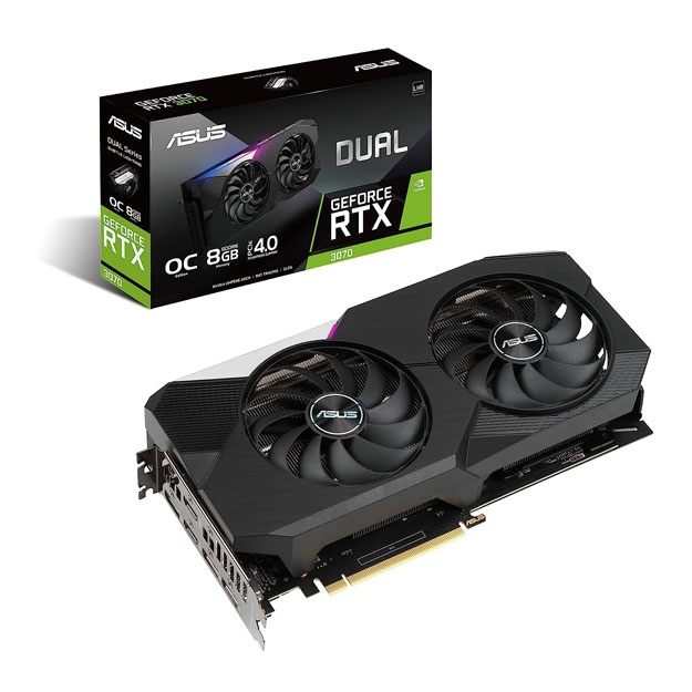 Видеокарта ASUS Dual NVIDIA GeForce RTX 3070 V2 OC 8GB GDDR6 from UAE (B09CBYXJD9)