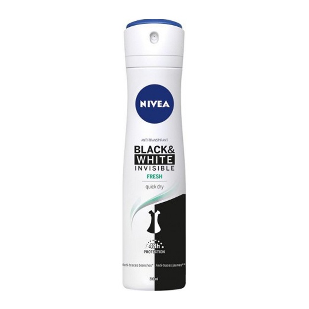 Antiperspirant Nivea Women Black&White Fresh 200ml