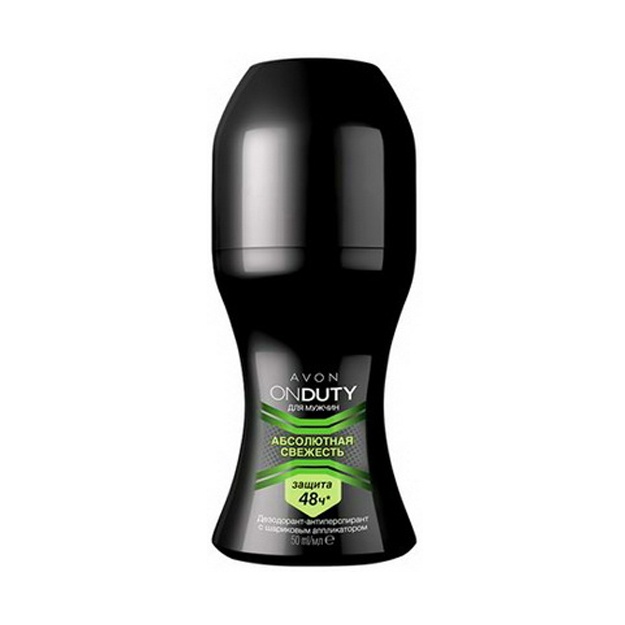 Dezodorant-antiperspirant sharli aplikator bilan Avon Onduty Absolyutnaya svejest 50ml