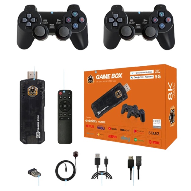O‘yin konsoli Game Box X8 8K 5G