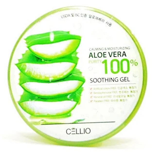 Ko‘p funktsiyali gel Cellio Aloe Vera 100% Soothing Gel , 300ml