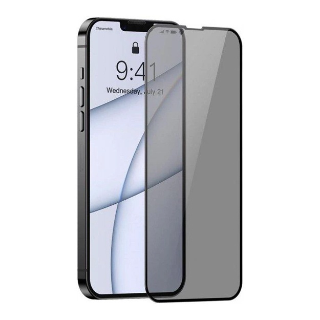 Защитное стекло Baseus для Ayfon 13 Pro Max Full screen Anti-Spy (SGQP010801)