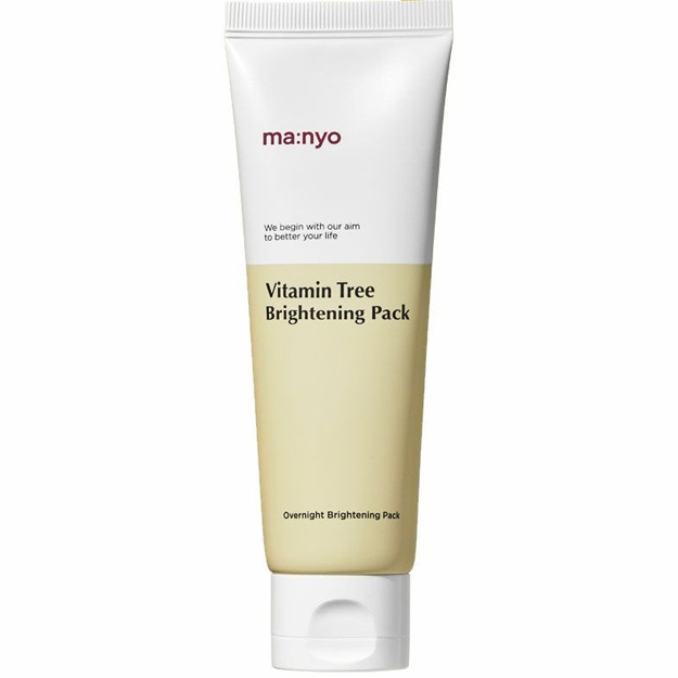 Ночная осветляющая маска с облепихой Manyo Vitamin Tree Brightening Pack 75мл