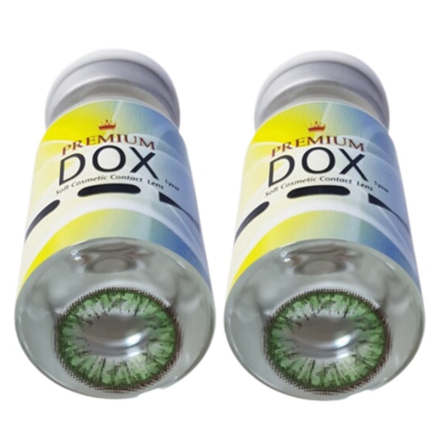 Rangli kontakt linzalari Premium Dox H35 GREEN VELVET MI 0.00