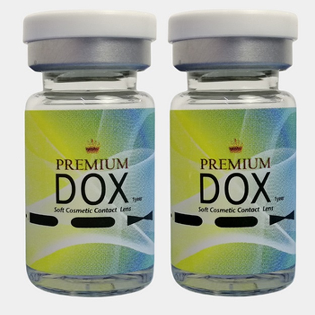 Rangli kontakt linzalari Premium Dox K3005-A GREEN -6.0