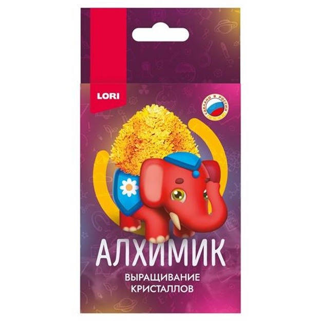 Alkimyogar. Kristallarning o‘sishi. Hayvonlar. "Qizil fil" Krp-009
