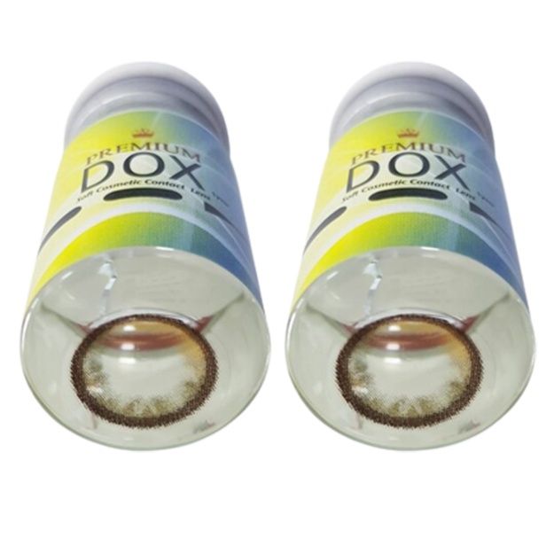 Rangli kontakt linzalari Premium Dox S294 BROWN 0.00