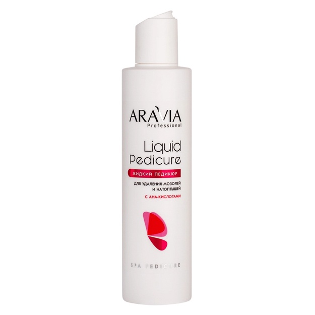 ANA-kislotalari bilan kallus va makkajo‘xori olib tashlash uchun loson Aravia Professional Liquid Pedicure 200ml