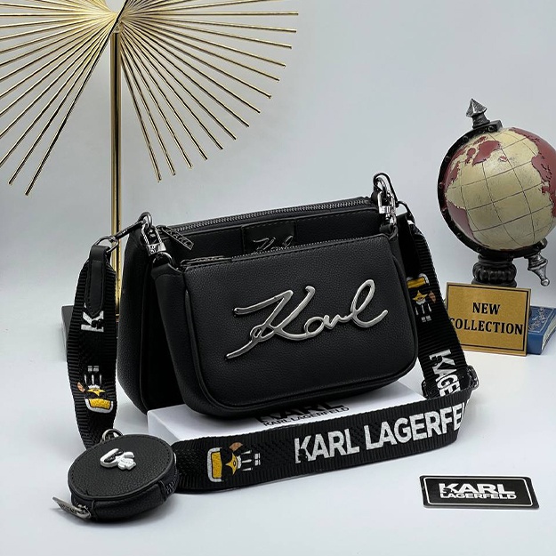Ayollar Sumkasi Karl Lagerfeld APT OL2334 Qora
