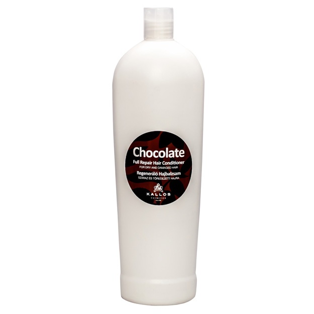 Sochni qayta tiklovchi konditsioner Kallos Cosmetics Full Repair Hair Conditioner Chocolate 1000ml