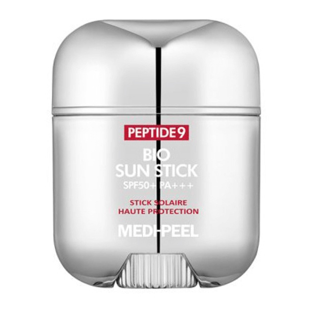 Peptid kompleksi Medi-Peel Peptide 9 Bio Sun Stisk SPF50+PA+++ bilan quyoshdan himoya qiluvchi tayoq