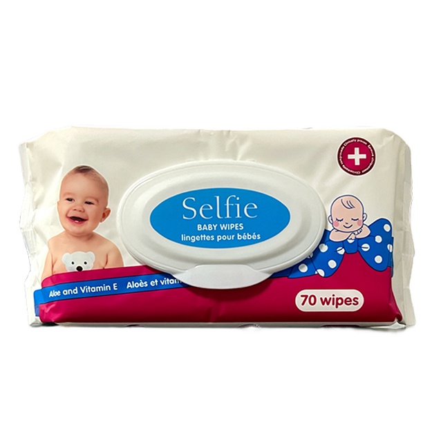 Salfetkalar SELFIE (1 x 70) Aloe vera