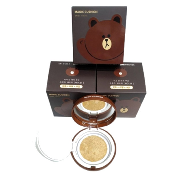 Tonal krem kukuni Magic Cushion Moisture, Yuz uchun, SPF50+/PA+++