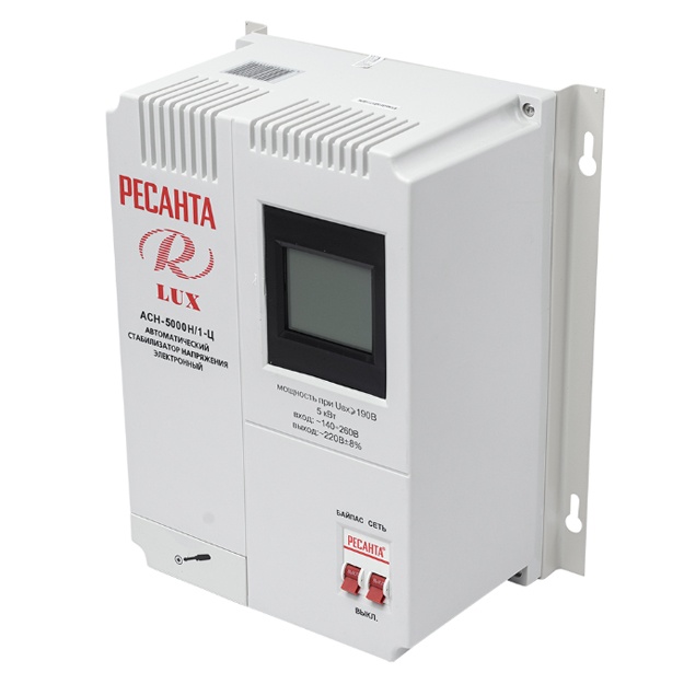 Kuchlanish regulyatori Resanta ASN-5000 N/1-Ts Lux