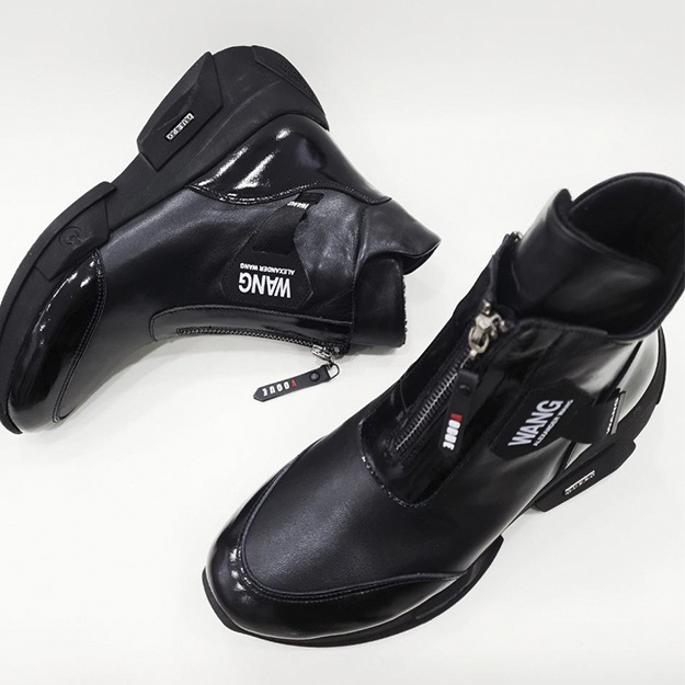 Женские Ботинки Alexander Wang Осень Зима АРТ OL 2107 черный 38