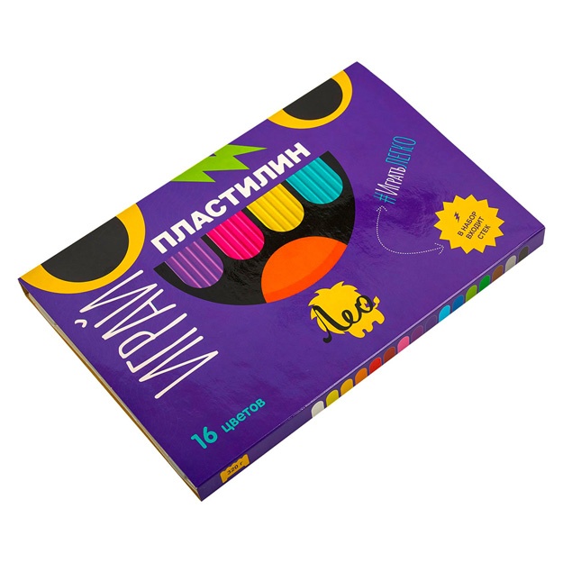 Klassik plastilin Leo LPMC-0116 16rang