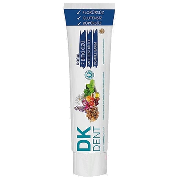 Dermokil tish pastasi 7 ta tabiiy o‘tlar ekstrakti, 75 ml