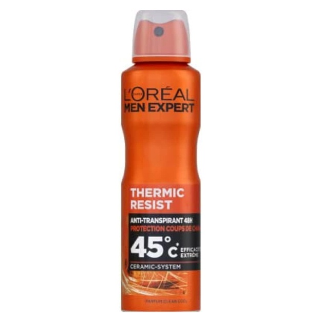 Antiperspirant L'Oréal Paris 48 soat 45 °C Clean Cool Thermic Resist 200 ml
