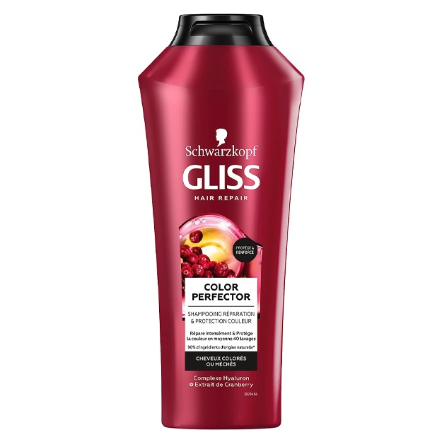 Sochlar uchun shampun Gliss Kur Color Perfector Revitalizing 400 ml