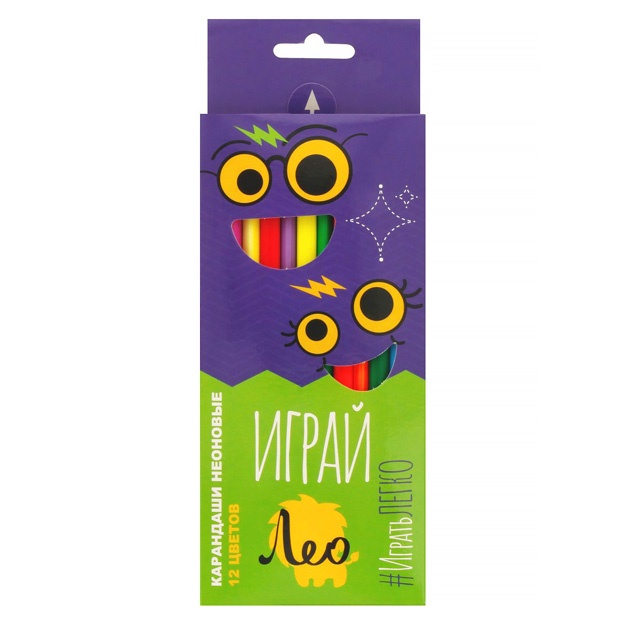 Neon qalamlar Leo 12rang LGNCP-12