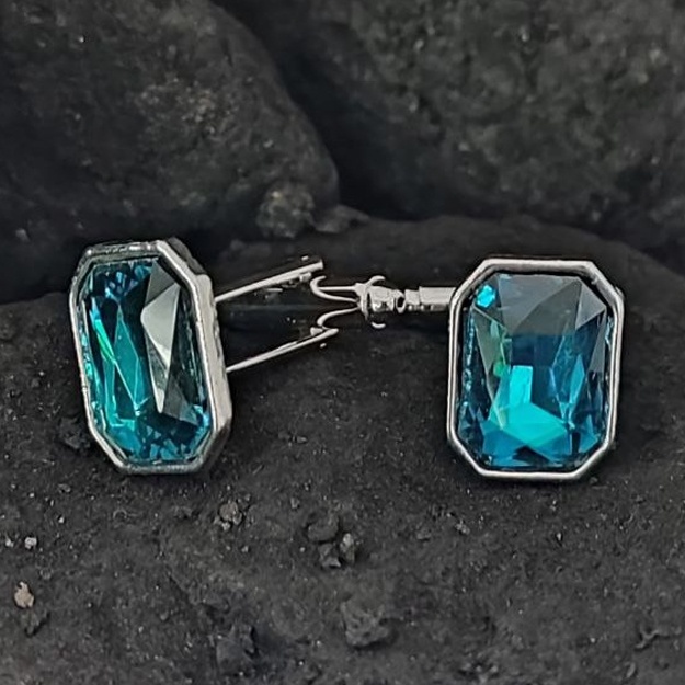 Запонки с кристаллом Swarovski ART 1012