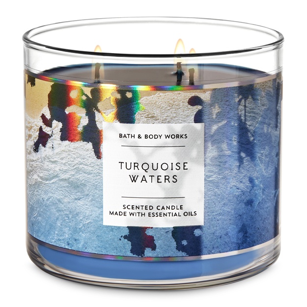 Ароматическая свеча Bath & Body Works Turquoise Waters