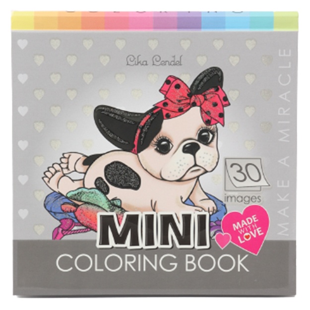 Integral rang berish kitob Mini Coloring Book 5891 (21497)