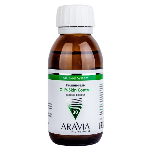 Yog‘li teri uchun piling-gel Aravia Professional OILY-Skin Control 100ml