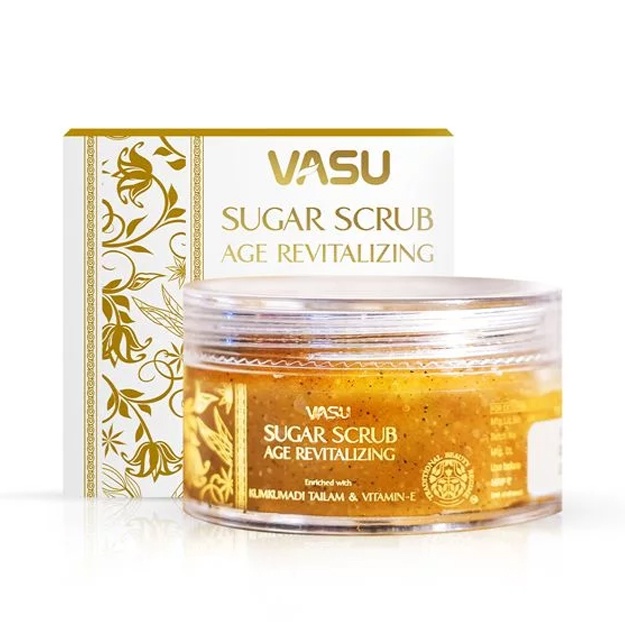 Shakarli skrab Vasu Kumkumadi Tailam Sugar Scrub - Age Revitalizing