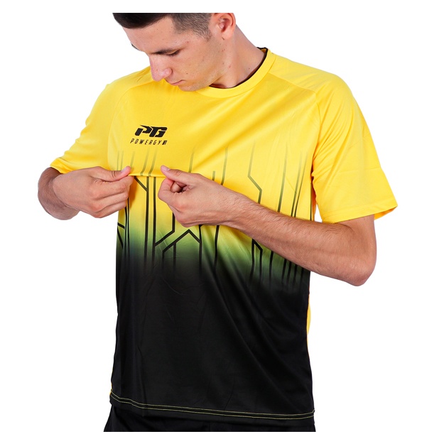 Jamoa sportlari uchun futbol formalari PowerGym L sariq
