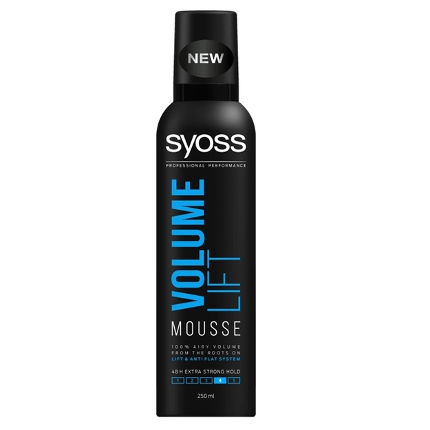 Мусс SYOSS Volume Lift (фиксация 4) 250 мл