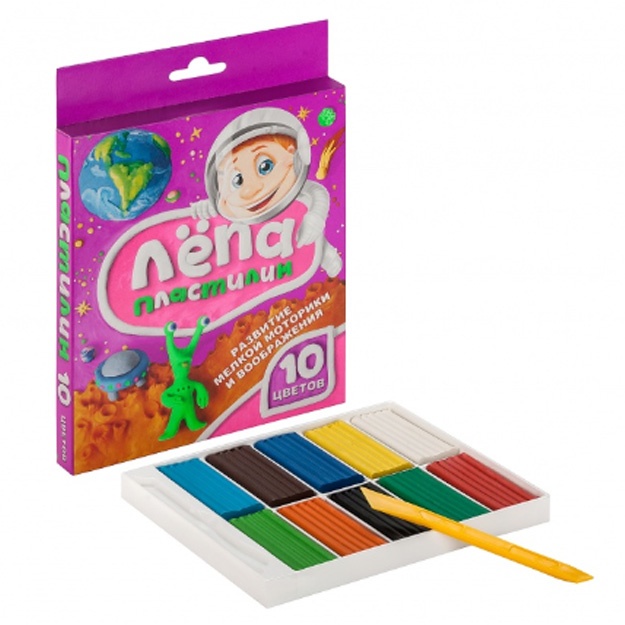 Plastilin seriya "Lyopa" Globus PL10-01 10rang