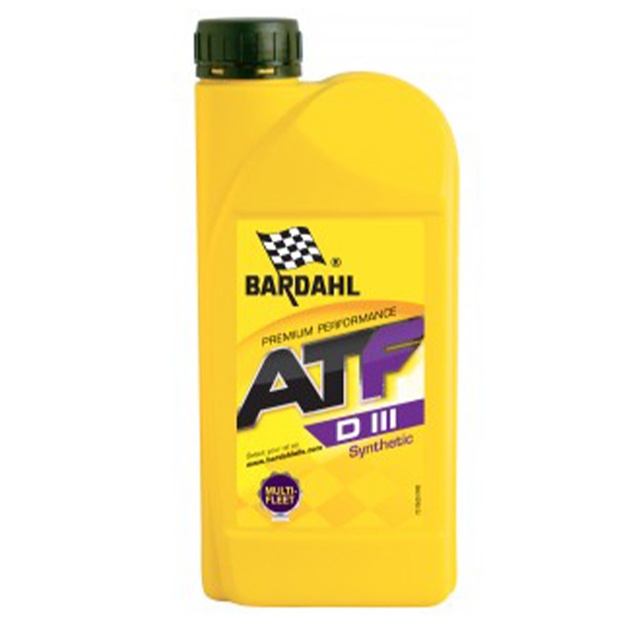 Трансмиссионное масло Bardahl ATF D-III (3) 1L