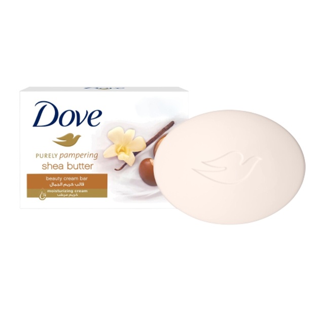 Yuz va tana uchun xushbo‘y sovun Dove Shea butter