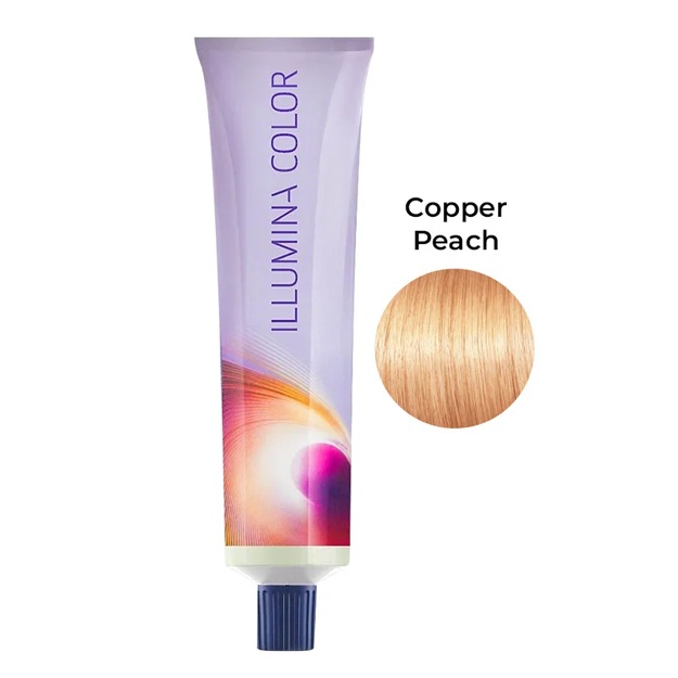 Премиальная крем-краска для волос Illumina Color Copper Peach Wella Proffesional, 60 мл